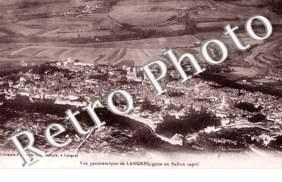 vue panoramique prise en Ballon Captif