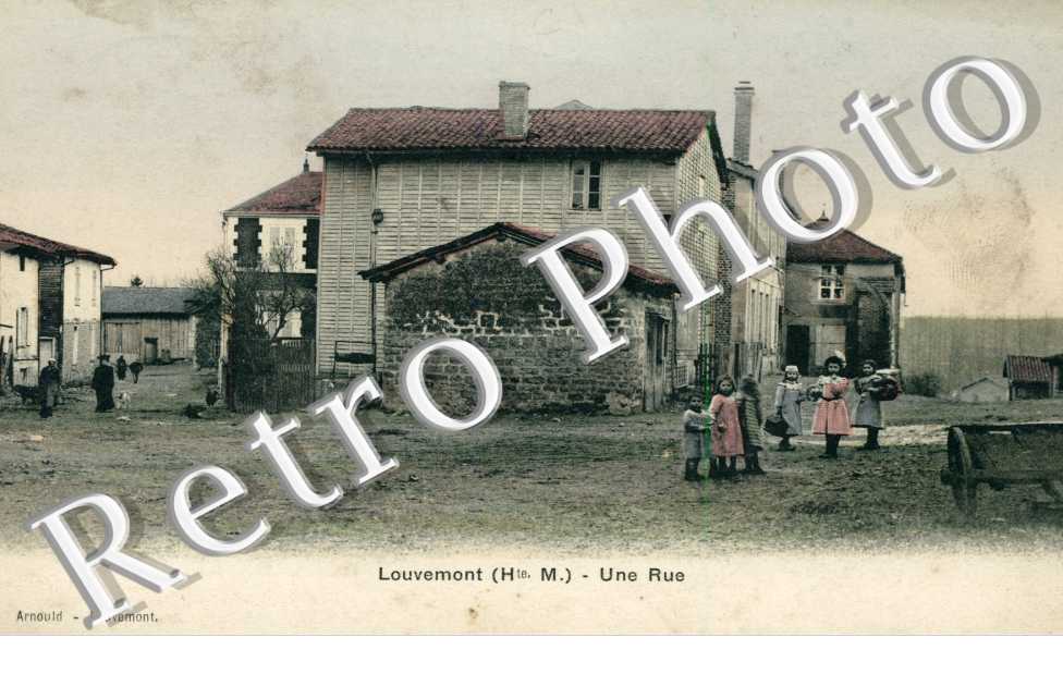 une rue - carte couleur