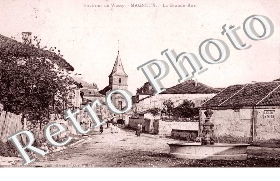 environs de Wassy, la Grande Rue