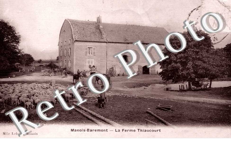 Manois Baremont  la ferme Thiaucourt