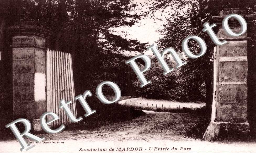 Sanatorium L'entree du parc