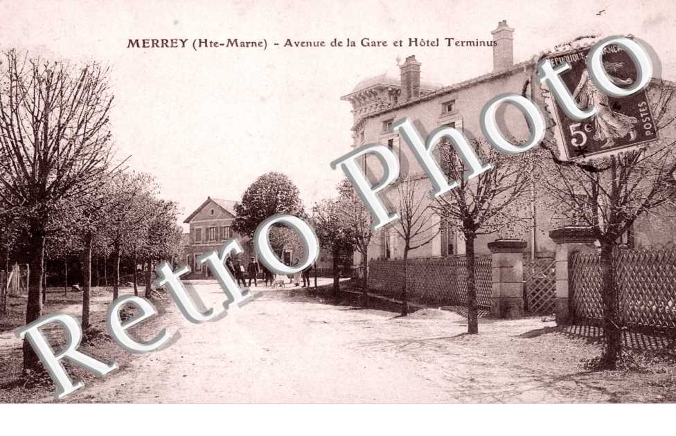 avenue de la Gare et hotel Terminus