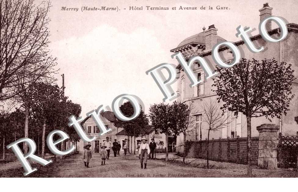 hotel Terminus et avenue de la gare