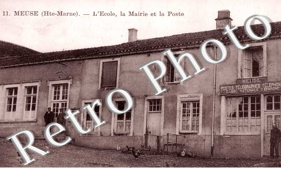 l'ecole la mairie et la poste