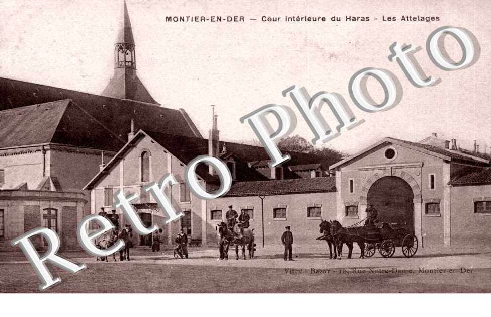 cour interieure du haras - les attelages