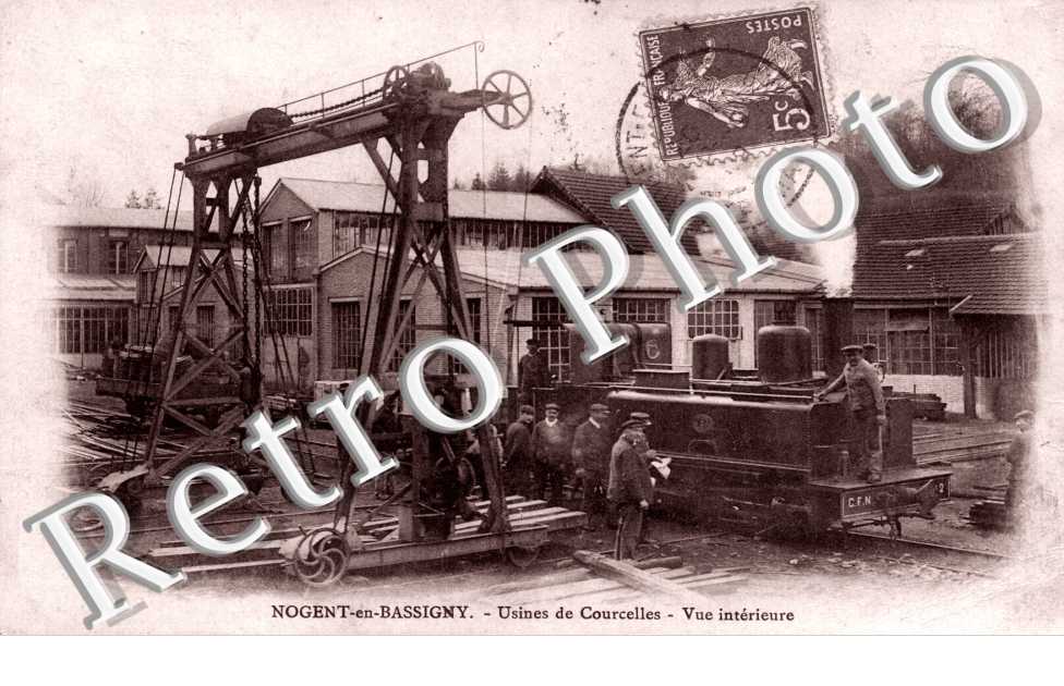 usines de courcelles vue interieure
