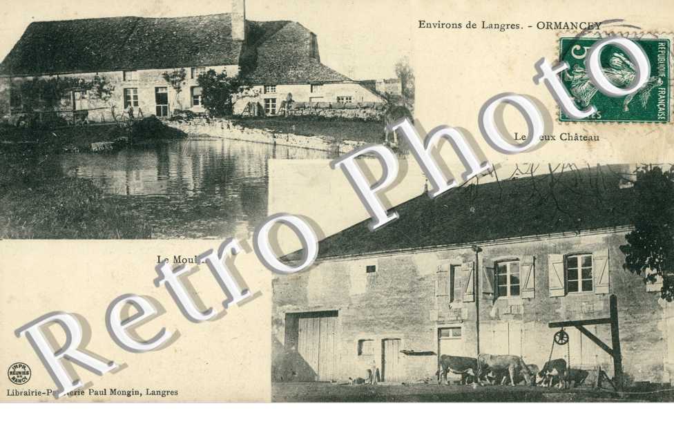 Le moulin - le vieux chateau