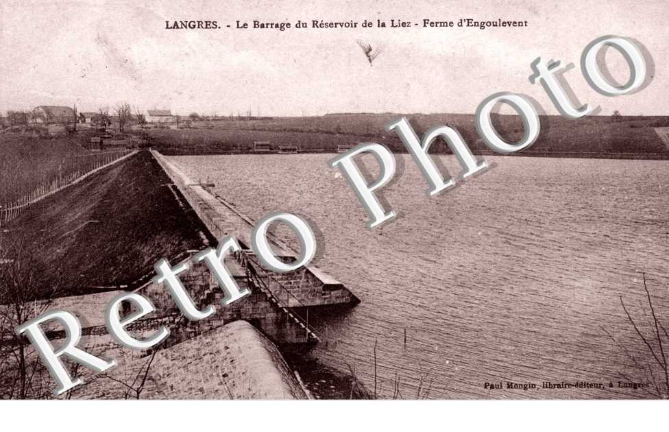 Langres -  Barrage du reservoir de la Liez - ferme d'Engoulevent