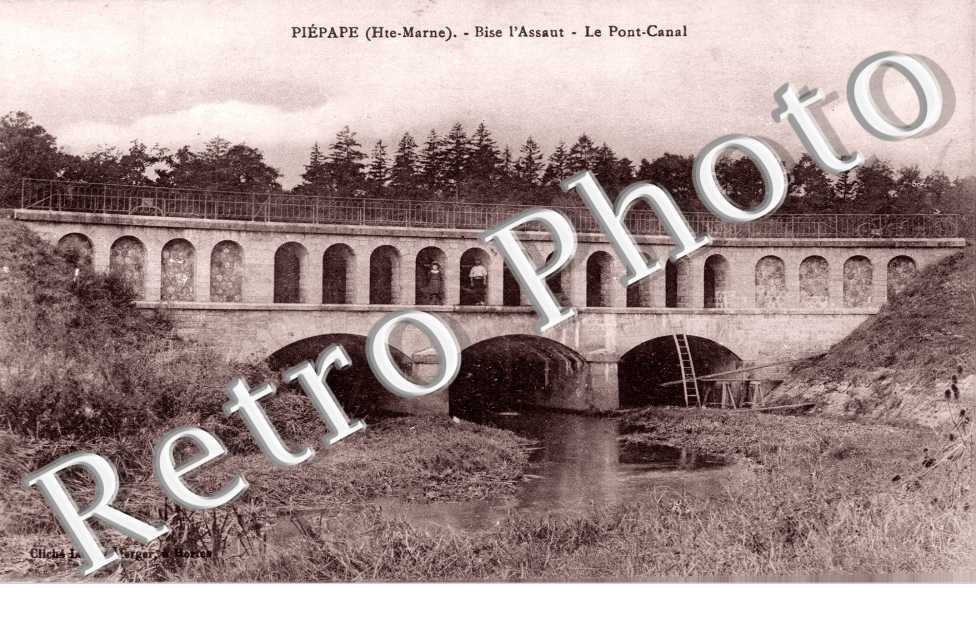PIEPAPE  -  Bise l'Assaut - le pont canal