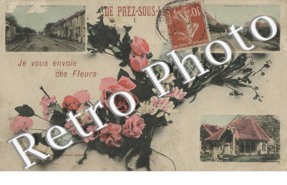 Carte souvenir couleur