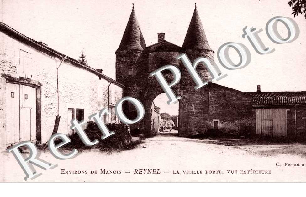 environs de Manois, Reynel, la vieille porte, vue exterieure