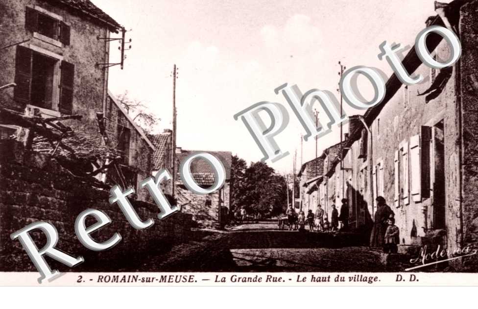 la grande rue, le haut du village