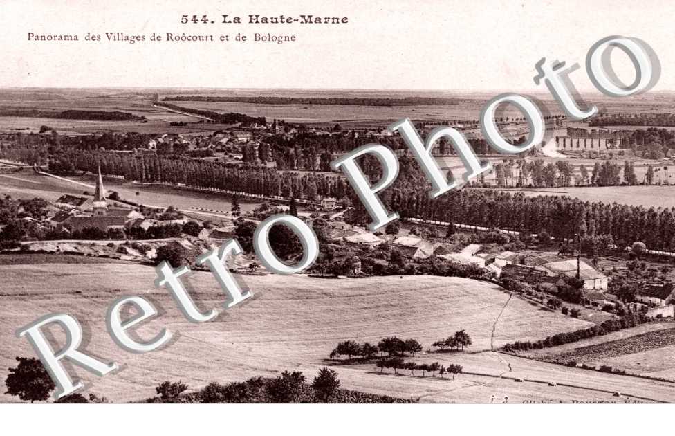 Panorama des villages de Rocourt et de Bologne