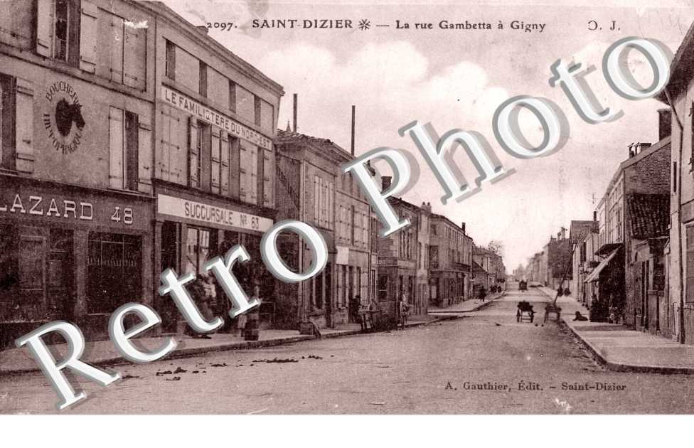 La Rue Gambetta a Gigny