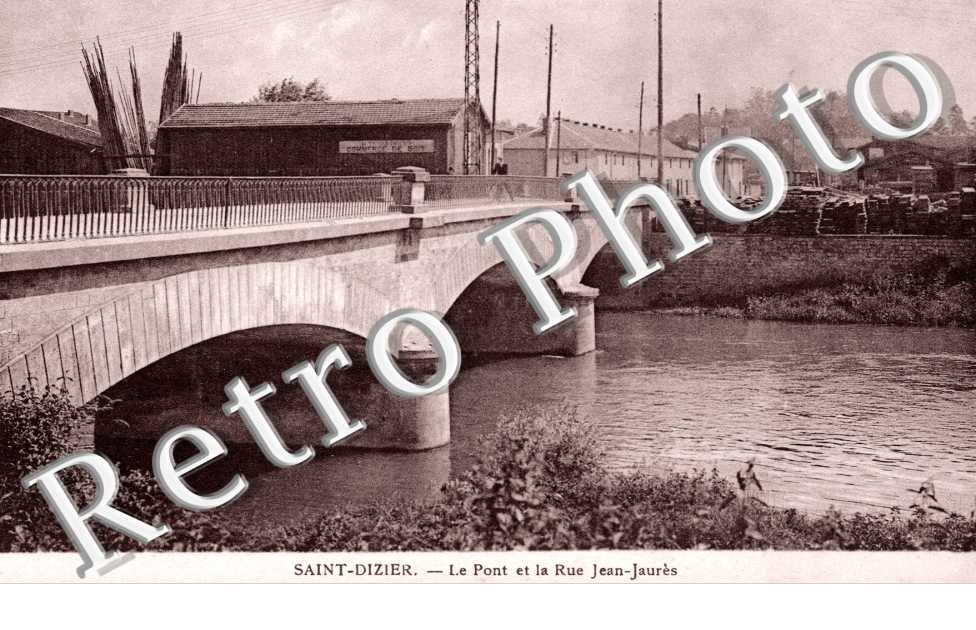 Le Pont et la rue Jean Jaurès