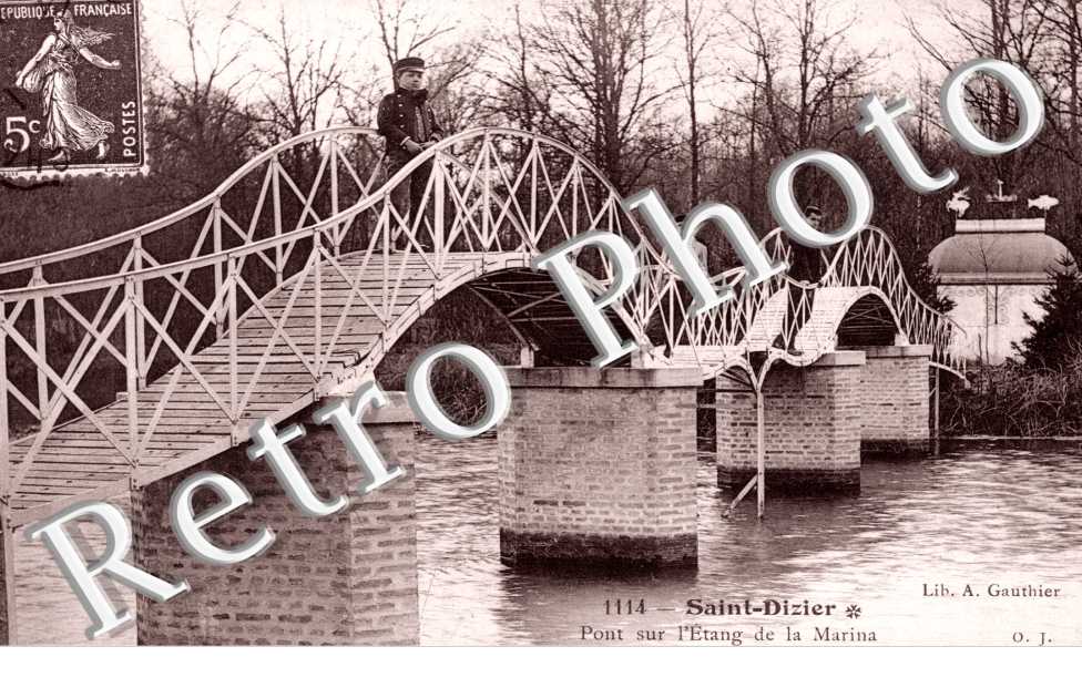 Pont su l'Etang de la Marina