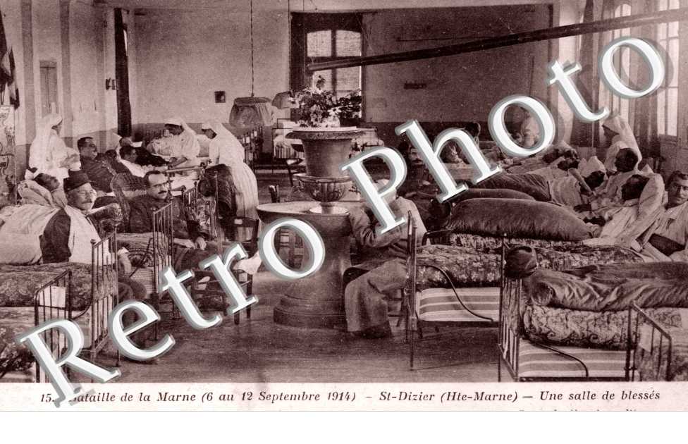 Bataille de la Marne - Une Salle de Bléssés