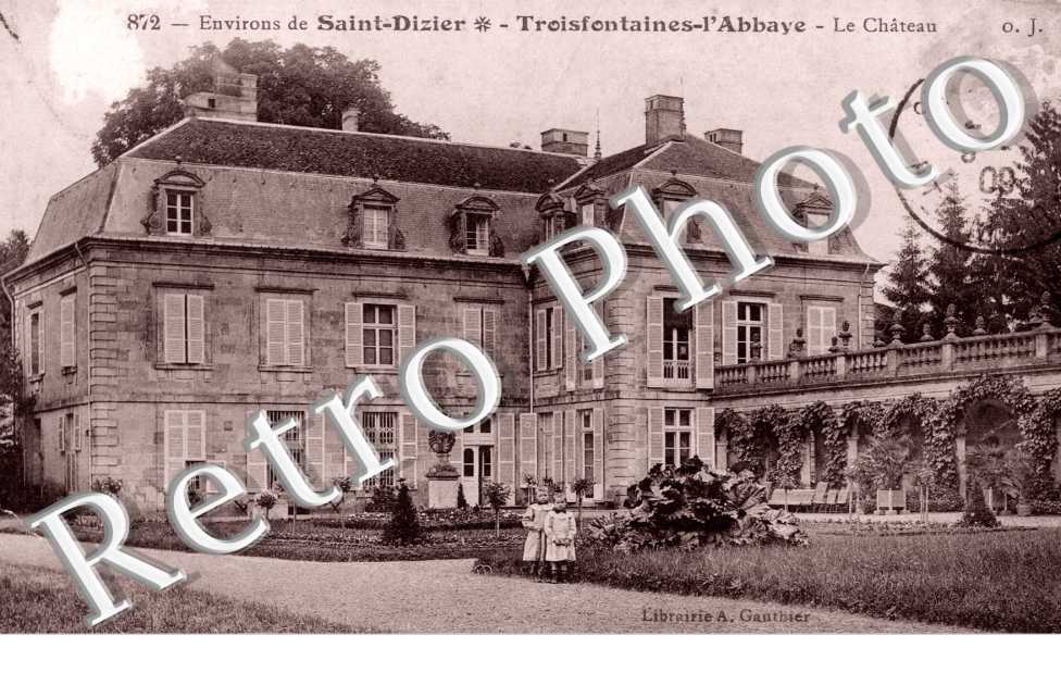 TROISFONTAINES L'ABBAYE le chateau