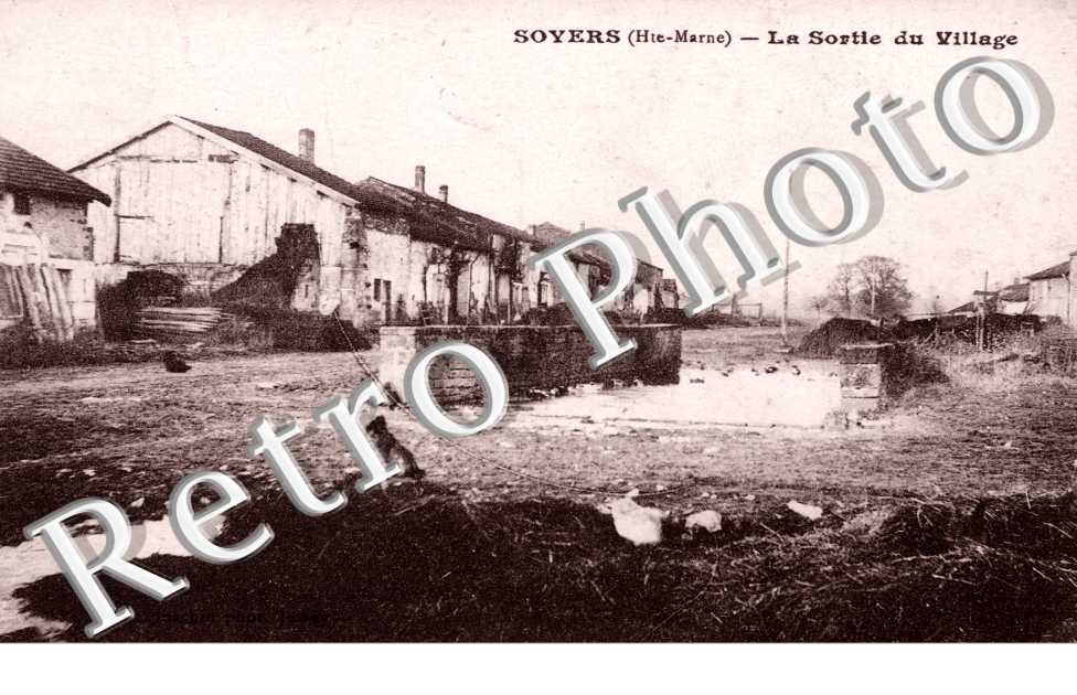 Sortie du village