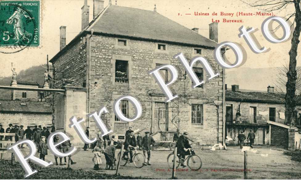 usine de Bussy, les bureaux