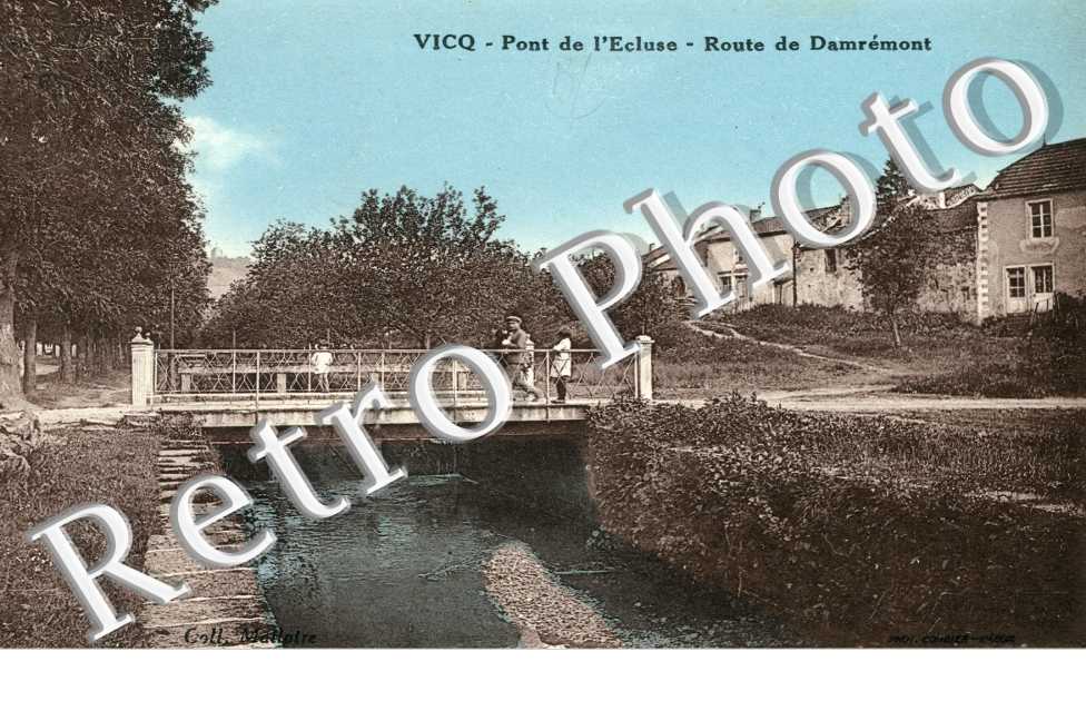 Pont de l'ecluse - route de Damremont