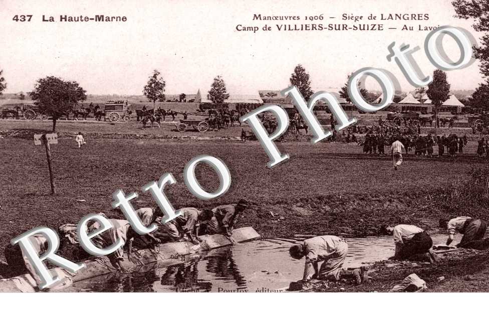 Manoeuvres 1906 - siege de Langres - camp