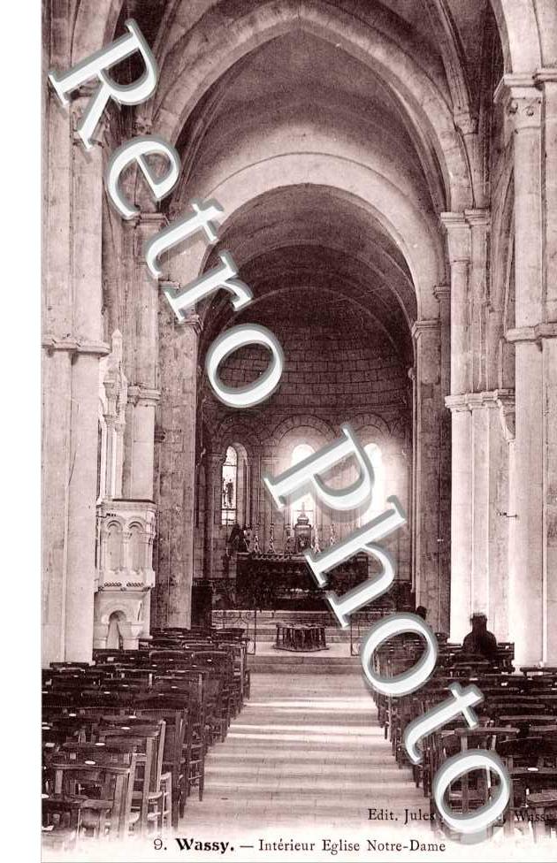 Interieur de l'Eglise Notre Dame