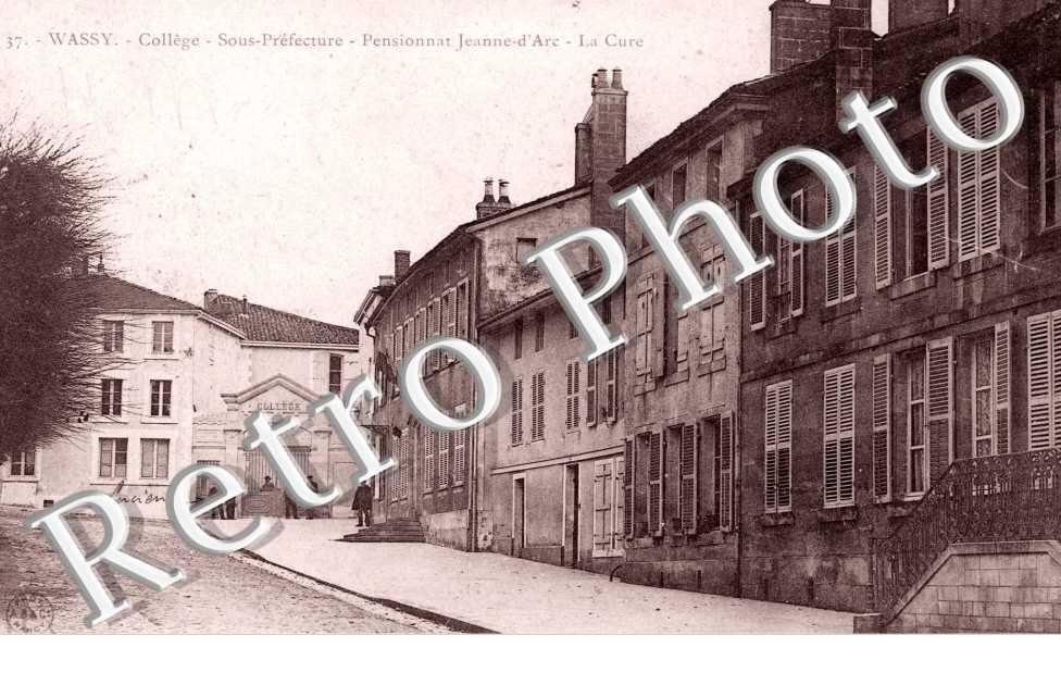 College - sous-prefecture -pensionnat Jeanne d'Arc - la Cure