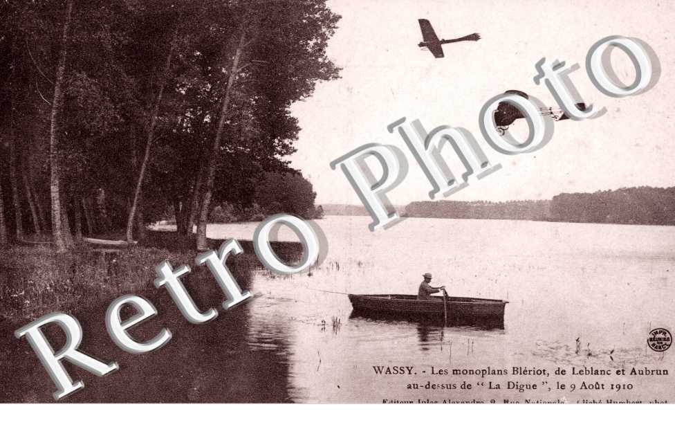 Les monoplans Bleriot de Leblanc et Aubrun