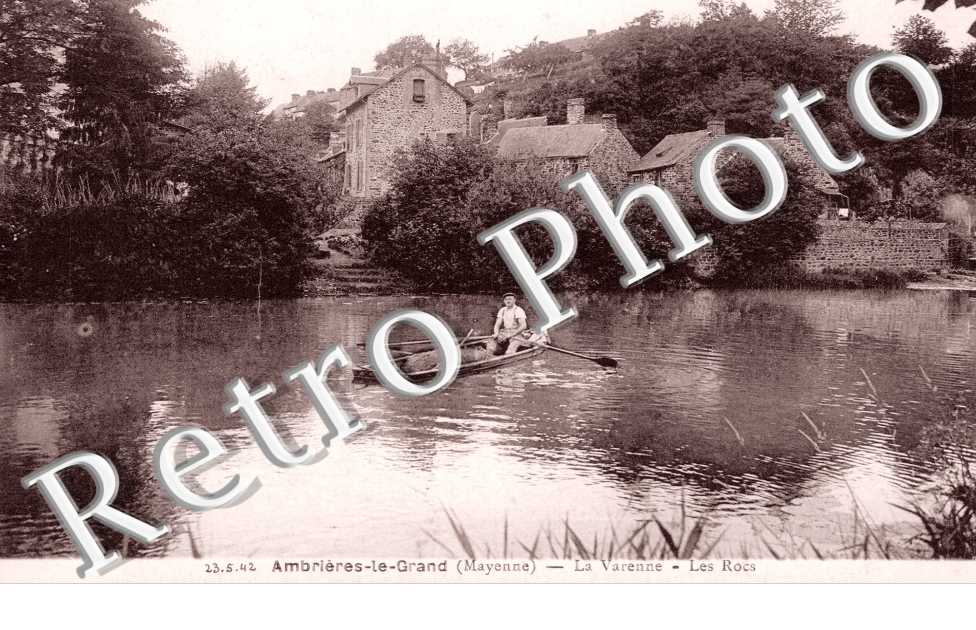 Ambrieres le Grand, la Varenne, les Rocs