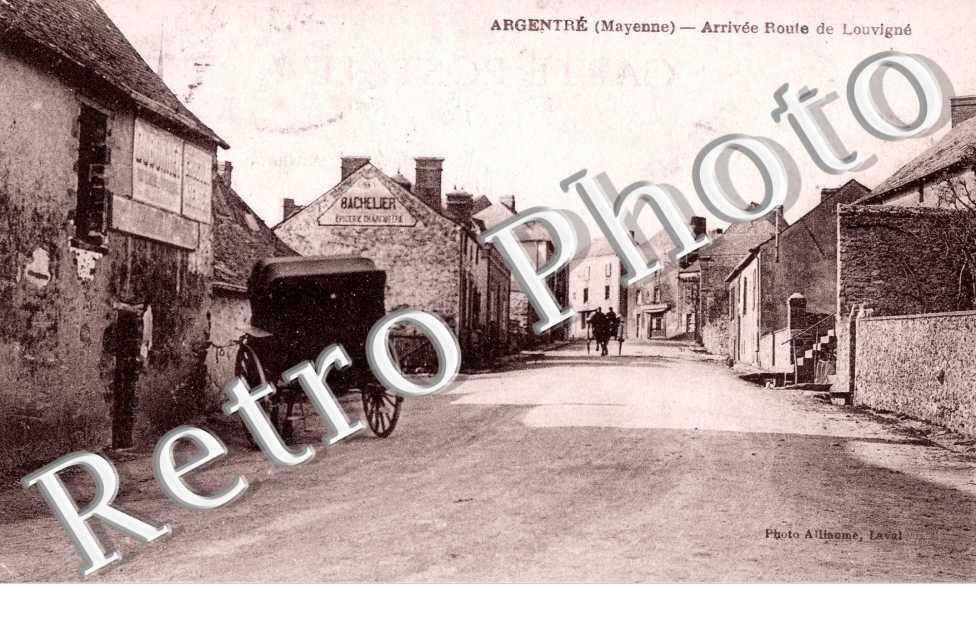 Arrivee route de Louvigne