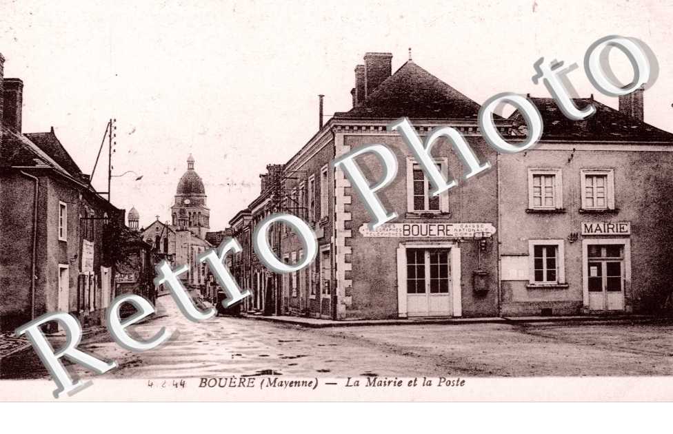 La mairie et la poste