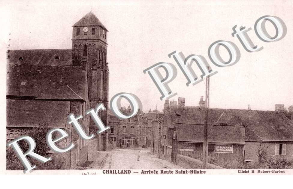 arrivee route saint Bilaire