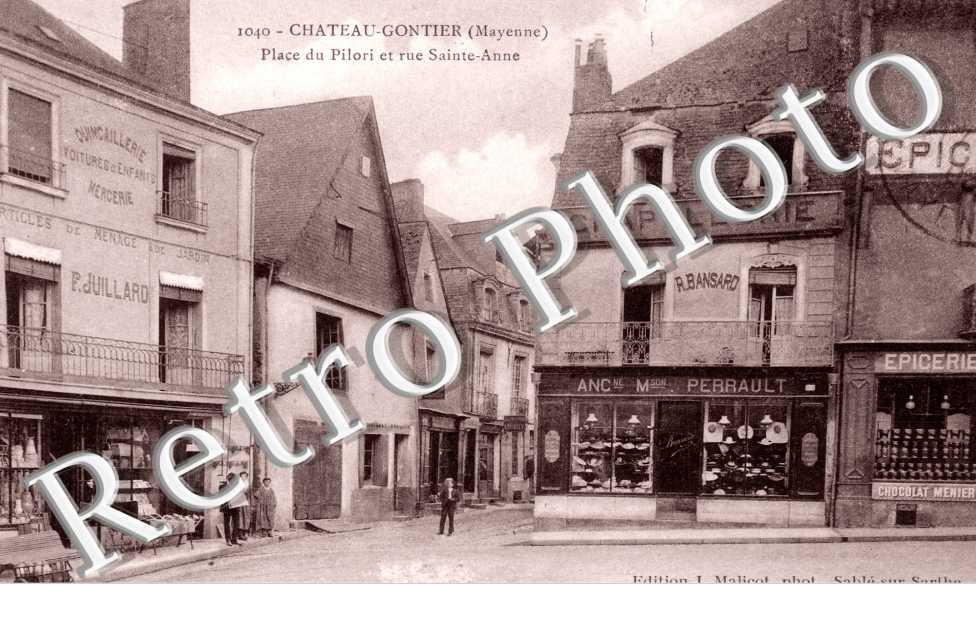 Place du Pilori et Rue Sainte Anne