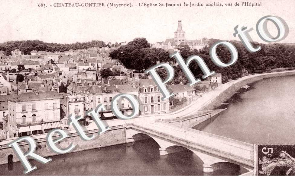 Eglise Saint Jean et le Jardin anglais