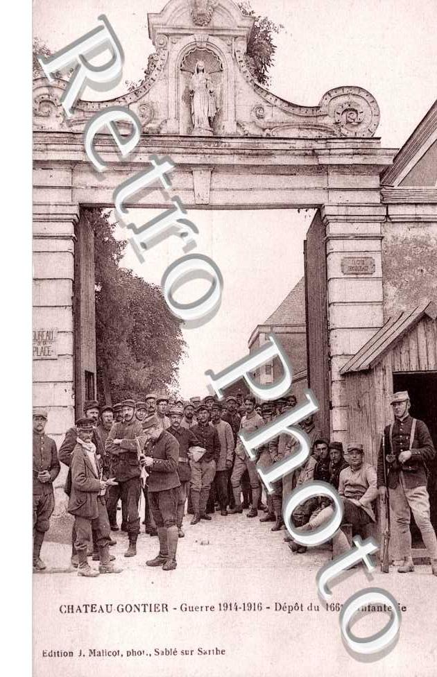 ldepot du 166e d'infanterie  