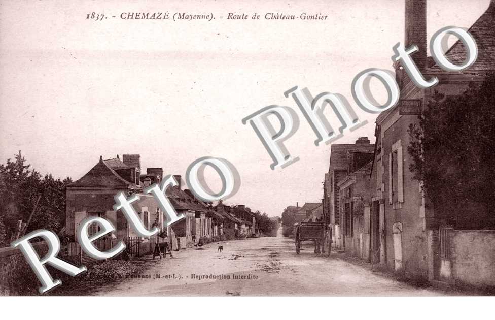 Route du chateau-Gontier