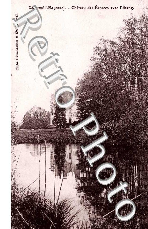 Chateau des Ecorces et Etang