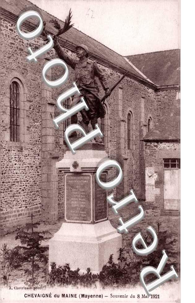 Souvenir du 8 mai 1921