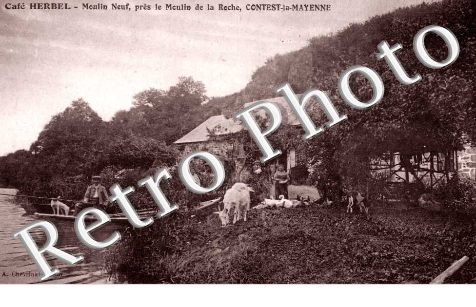 Cafe Herbel, Moulin Neuf, Contest la Mayenne