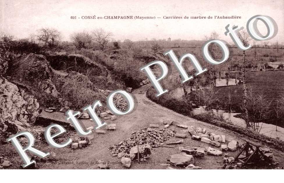 Carrieres de marbre de l'Aubaudiere