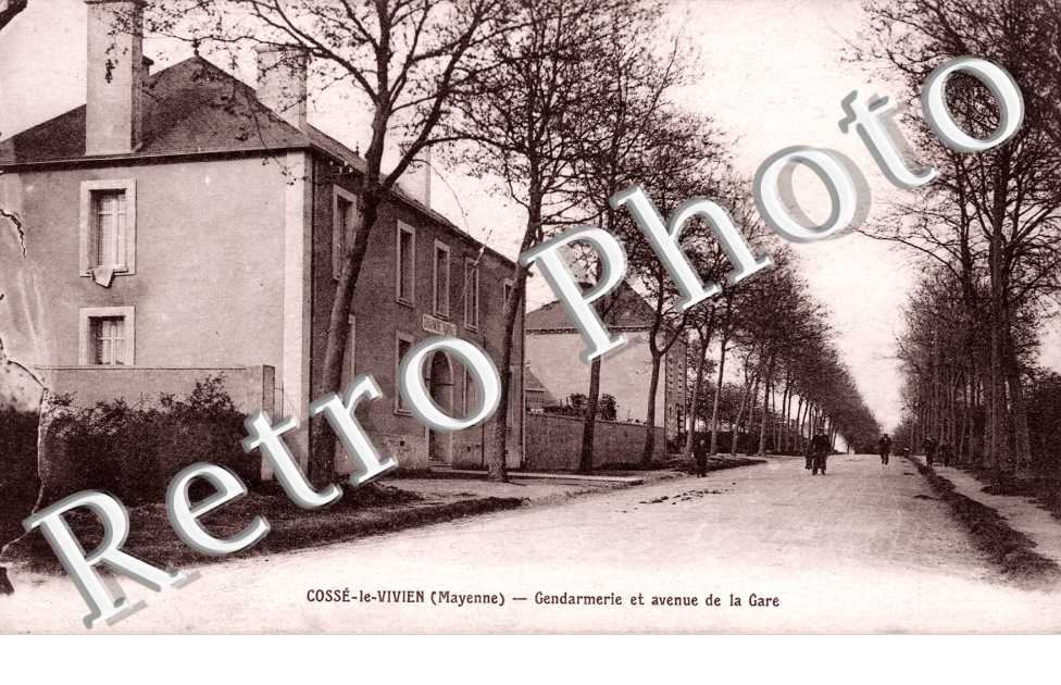 Gendarmerie et Avenue de la Gare