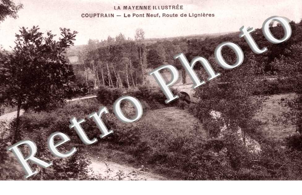 Le Pont neuf - Route de Lignières