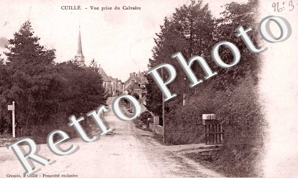 Vue prise du Calvaire