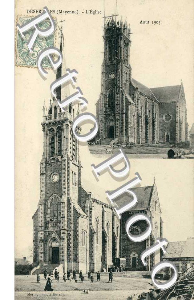 l'Eglise - Aout 1905