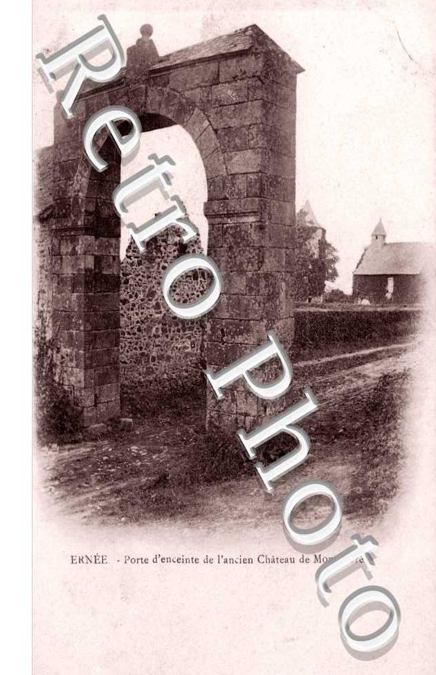Porte d'enceinte de l'ancien chateau de Monguerre