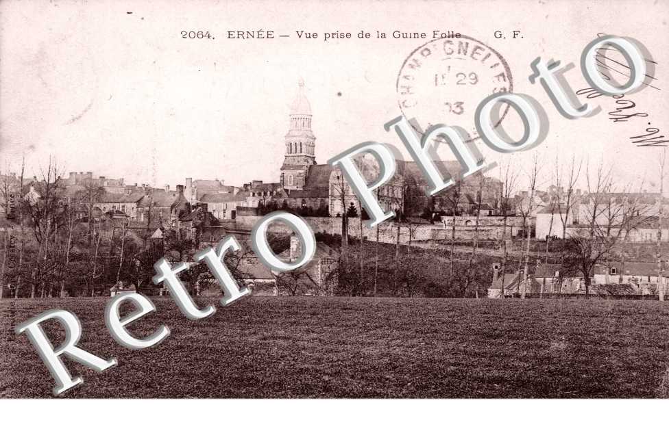 Vue prise de la Gulne Folle