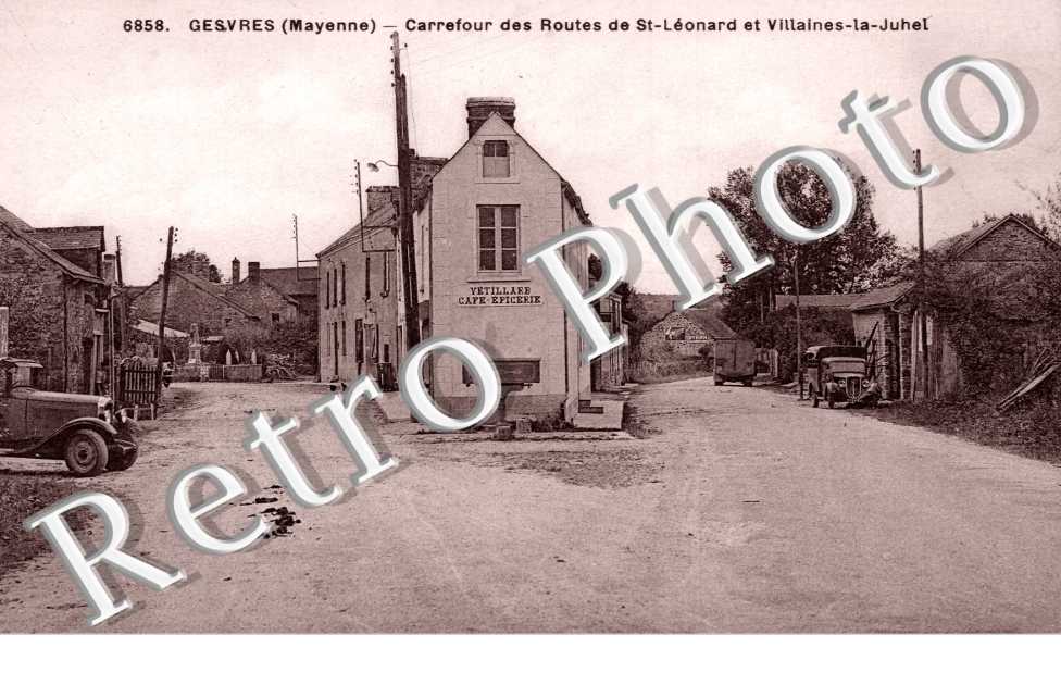 Carrefour des Routes de St Leonard et Villaines la Juhel