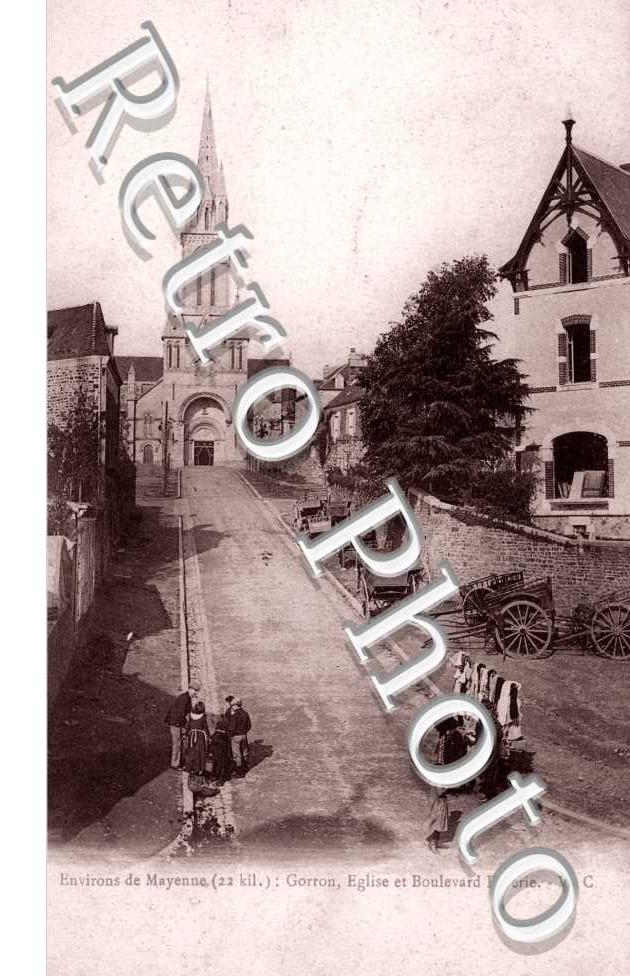 Eglise et Boulevard Faverie