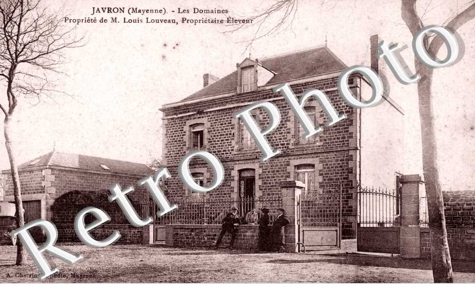 les domaines propriete de M. Louis Louveau - proprietaire eleveur